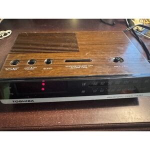 Toshiba Alarm Clock Radio RC7200F Works